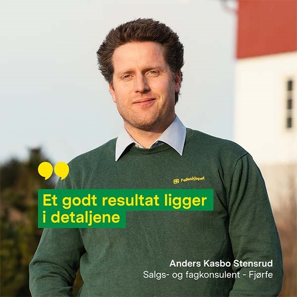 Anders Stensrud, salgs- og fagkonsulent fjørfe